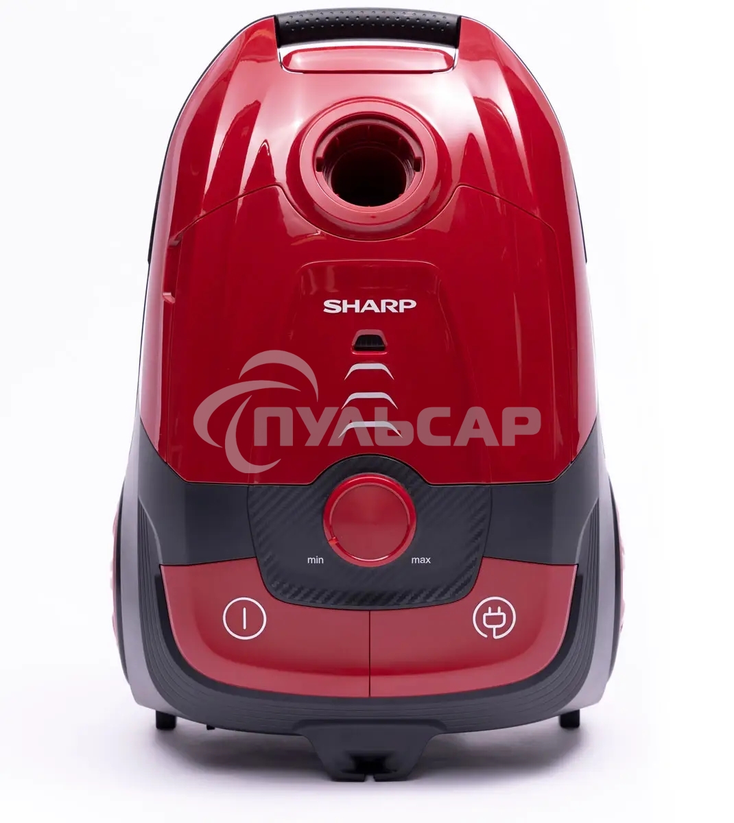 Пылесос Sharp ECKB19RR, красный/черный, 350/1900 Вт, уборка сухая, пылесборник мешок 2.3 л