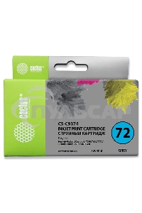 Картридж струйный Cactus CS-C9374 №72 серый (130 мл.) для HP DJ T610/T620/T770/T1100/T1100/T1120/T1200