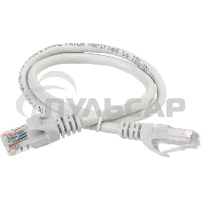 Патч-корд ITK, кат.5Е UTP, 0,5м, серый