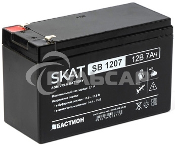 Батарея SKAT SB 1207 (12V 7Ah)