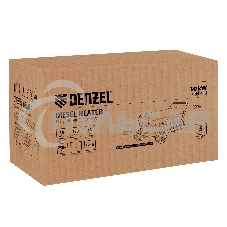 Дизельная тепловая пушка Denzel DHG-30, 30 кВт, 750 м3/ч, прямой нагрев