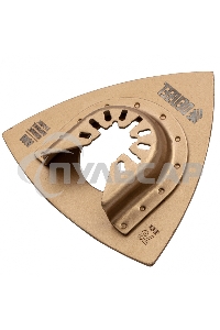 Насадка для МФИ шлифовальная дельтовидная, HM, по плитке и дереву, 78 мм Denzel