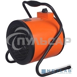 Тепловые пушки Электрокалорифер PATRIOT PT-R 3 633307260 Мощн. по ступеням 1.5/3.0 кВт, 220В, шнур с евровилкой, поток воздуха 420м3/час, вес 3,5кг