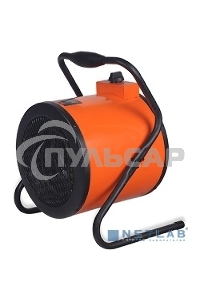 Тепловые пушки Электрокалорифер PATRIOT PT-R 3 633307260 Мощн. по ступеням 1.5/3.0 кВт, 220В, шнур с евровилкой, поток воздуха 420м3/час, вес 3,5кг