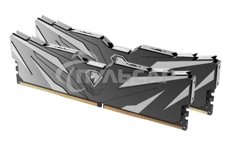 Оперативная память Netac Shadow II, DDR5, 32Gb (2x16Gb), 5600 MHz, CL46, DIMM, с радиатором, черный