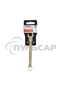 Ключ комбинированный Rexant 12 мм, желтый цинк