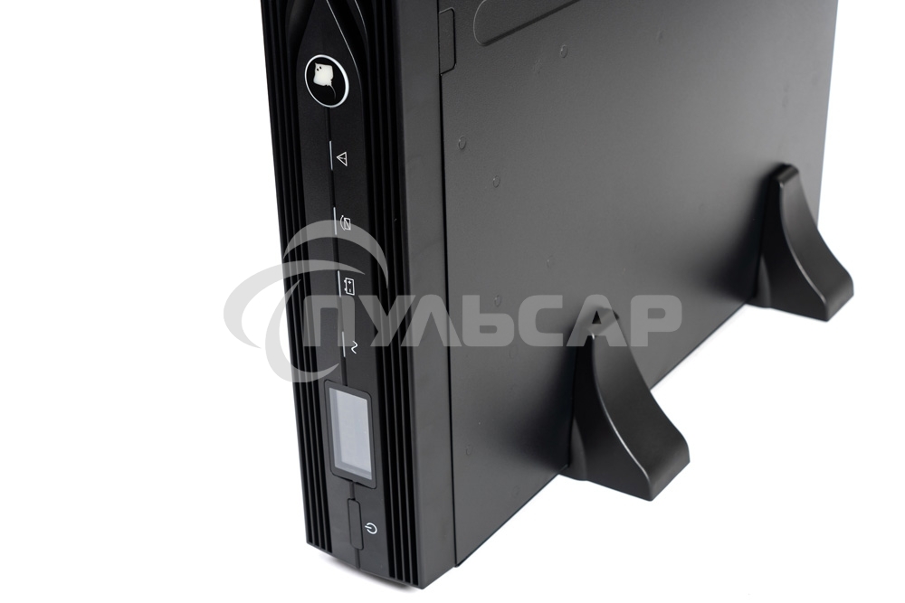 Источник бесперебойного питания SKAT-UPS 1000 RACK + 2x9Ah UPS 900 W, On-Line, sine, built-in rechargeable batteries 2 pcs x 9Ah