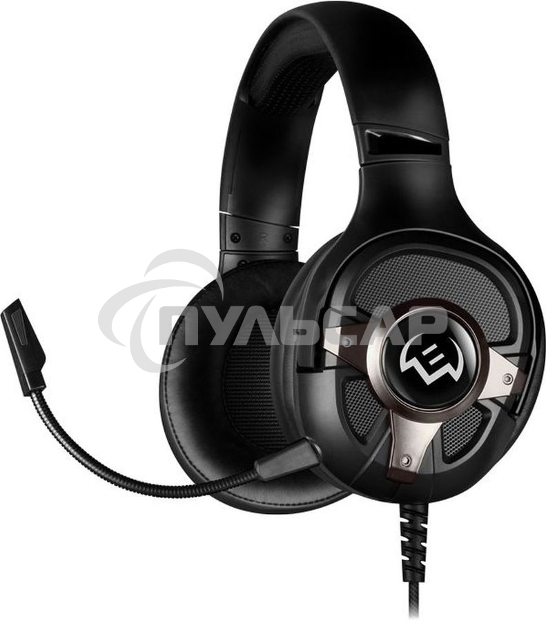 Наушники с микрофоном Sven AP-U1100MV черный 2.2м мониторные оголовье