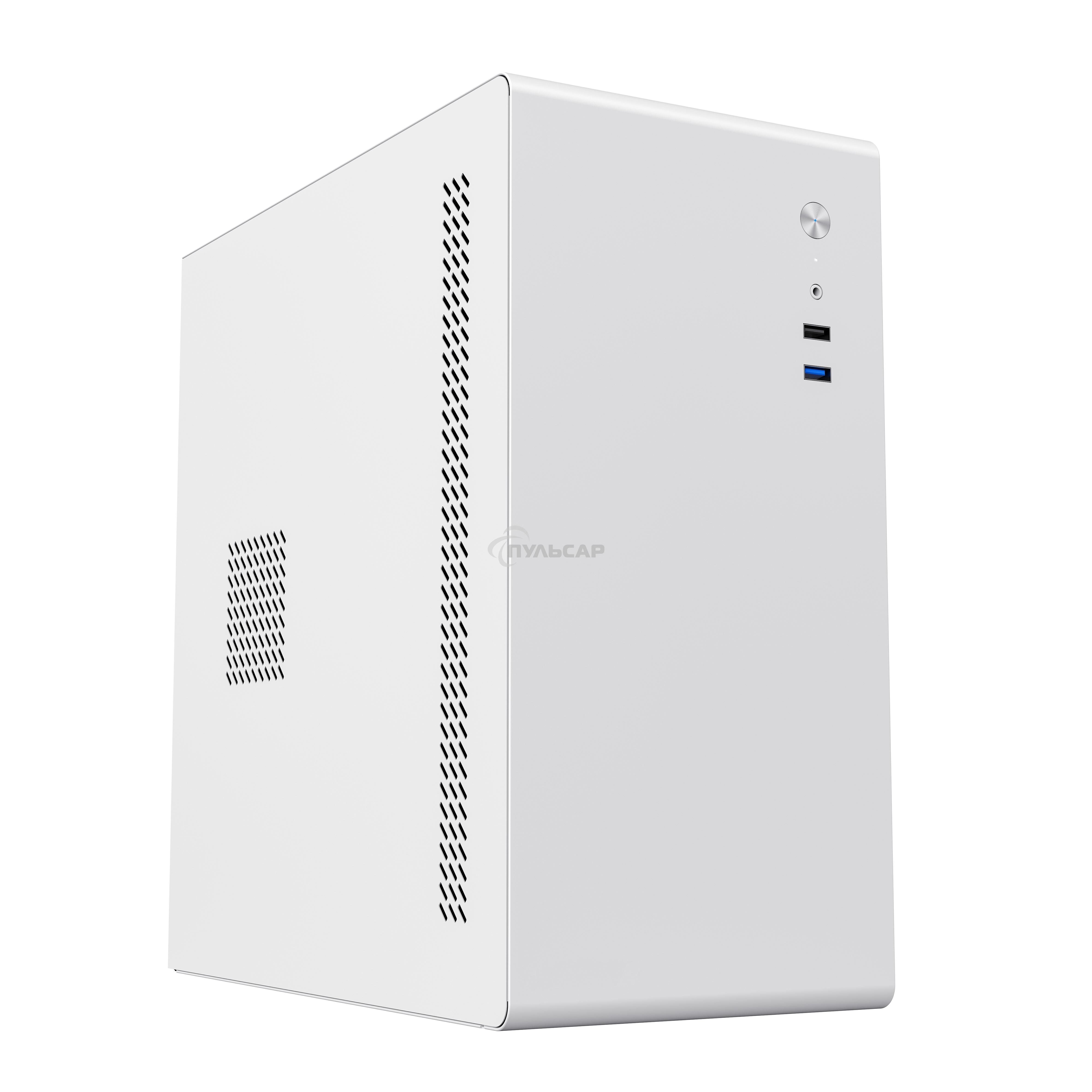 Компьютерный корпус с блоком питания 450Вт./ Case Foxline FL-719W-FZ450R-U31, mATX case, белый, w/PSU 450W 12cm, w/1xUSB 2.0, w/1xUSB 3.0, w/1xCombo Audio, w/pwr cord, w/o FAN