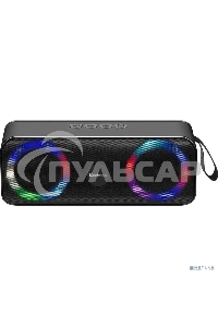 Акустическая система Defender LIGHT/BT/FM/USB/TF/AUX Q1 черный 10 Вт