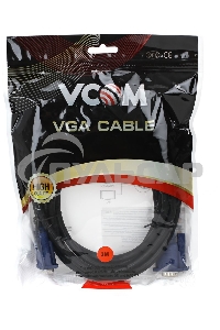 Кабель монитор-SVGA card (15M-15M) 3.0м 2 фильтра VCOM
