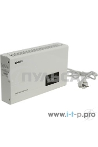Сетевой фильтр SVEN (Стабилизатор напряжения) AVR SLIM-500 LCD