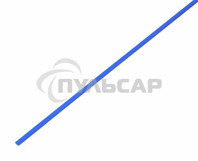 Термоусаживаемая трубка Rexant 1,0/0,5 мм, синяя, упаковка 50 шт. по 1 м