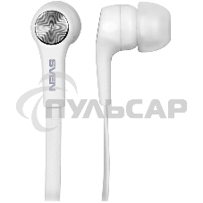 Наушники внутриканальные с микрофоном SVEN E-211Mбелый