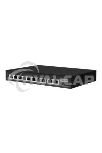 Коммутатор Passive PoE OSNOVO SW-21000/A(120W), 8*10/100 Base-T+ 2*10/100 Base-T Uplink, до 30W на порт
