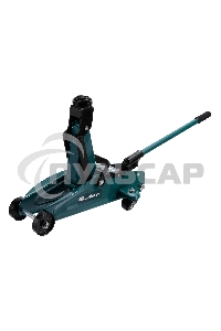 Домкрат гидравлический подкатной Сибртех 2т, 127-330 мм, в пласт. кейсе