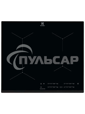 Индукционная варочная панель Electrolux индукционная, 60 см, распознавание наличия посуды, черный