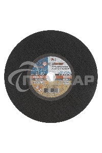 Круг отрезной по металлу, 355 х 3,5 х 25,4 мм (Луга) Россия