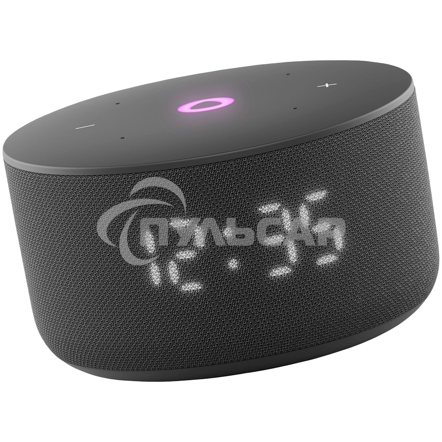 Умная колонка Yandex Станция Мини 3 Алиса черный 12W 1.0 BT/Wi-Fi