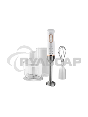 Блендер Centek CT-1347 белый 800Вт, турбо режим, DC мотор, стакан 600мл +мерн стакан 600мл