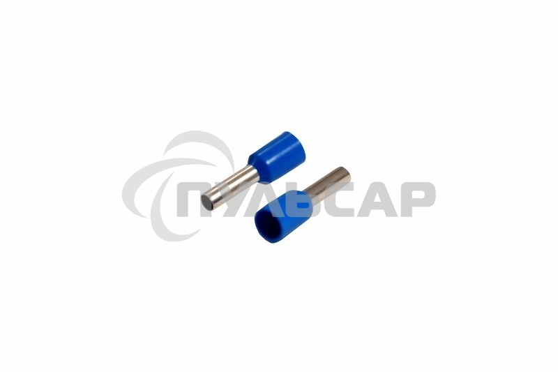 Наконечник штыревой втулочный изолированный F-8 мм 2.5 мм² (НШВи 2.5-8) синий Rexant