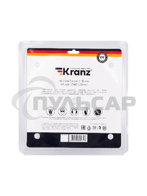 Диск пильный 235 мм х 48 зуб х 30 мм Kranz