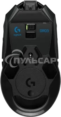 Мышь беспроводная Logitech G903 LIGHTSPEED черный, 25600 dpi, радиоканал, USB, кнопки - 11
