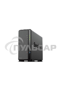 СХД SYNOLOGY настольное исполнение 1BAY NO HDD DS124