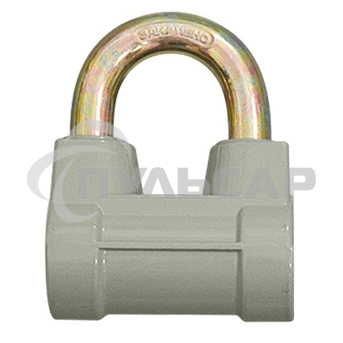 Замок навесной, ширина 60 мм, чугун, дужка d-10 мм, финский, 3 ключа, СИБРТЕХ, ЗН2-4, 91622