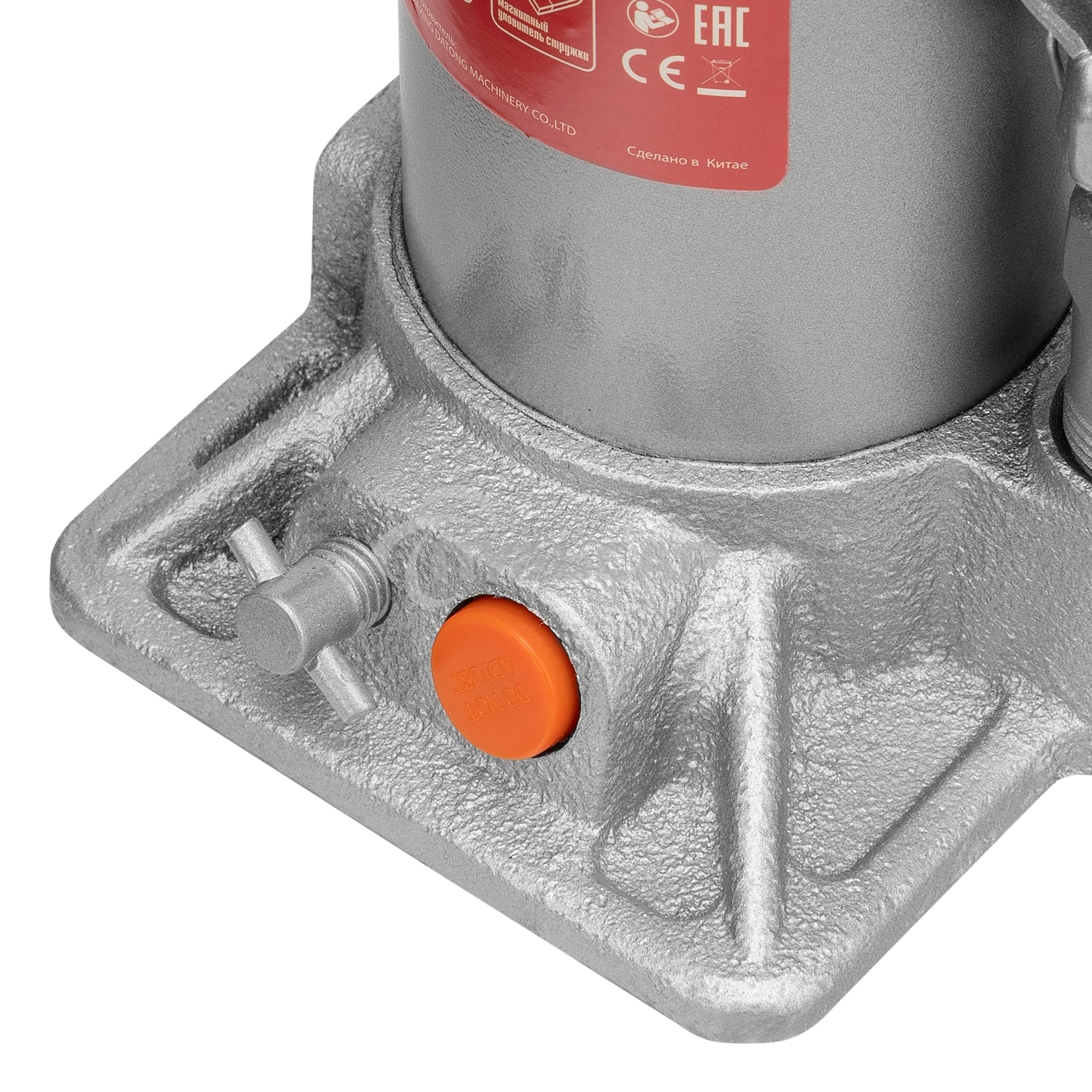 Домкрат гидравлический бутылочный Matrix, 6 т, h подъема 216–413 мм