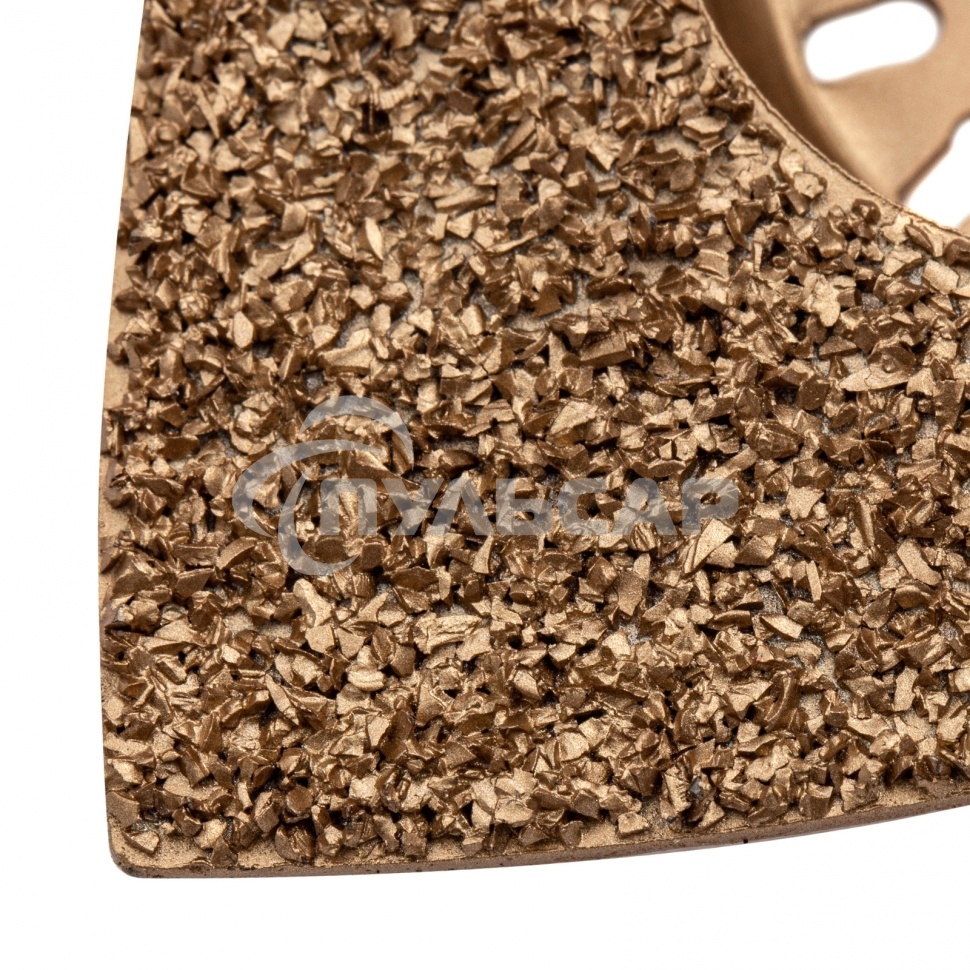 Насадка для МФИ шлифовальная дельтовидная, HM, по плитке и дереву, 78 мм Denzel