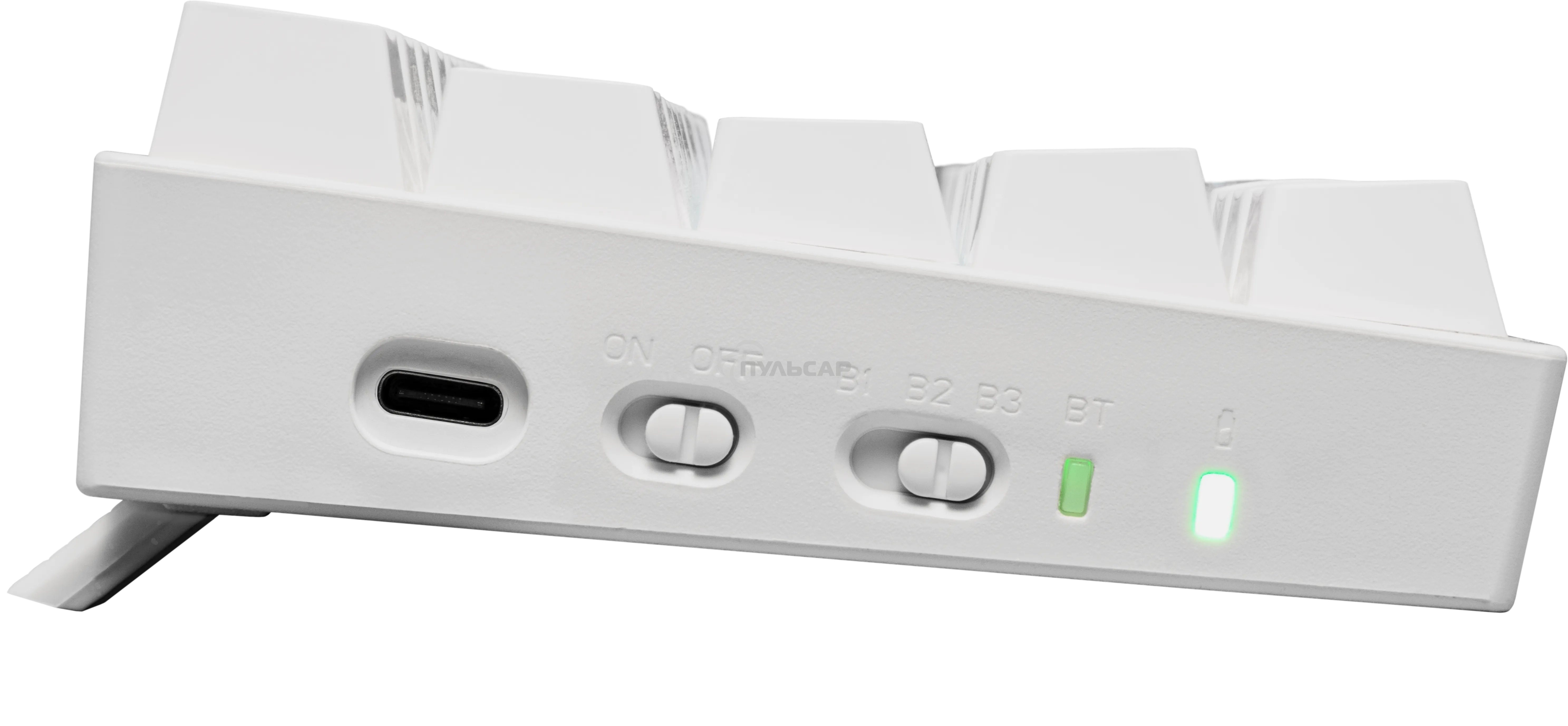 Клавиатура беспроводная Defender DRACONIC RU белый