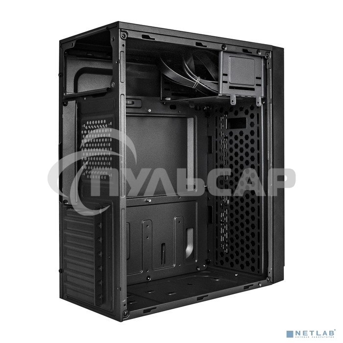Компьютерный корпус Miditower ExeGate AA-442U2-AA350 (ATX, AA350 8 см, 1*USB+2*USB 3.0, аудио, черный)