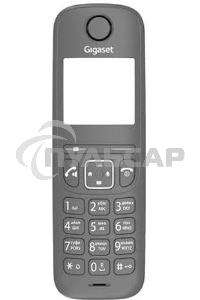 Дополнительная трубка Dect Gigaset AS690HX черный для AS690