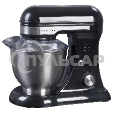 Миксер Galaxy Line GL 2230, черный, планетарный, 700 Вт, 12 скоростей