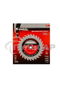 Пильный диск Matrix по дереву, 190x30мм, 24 зуба Professional