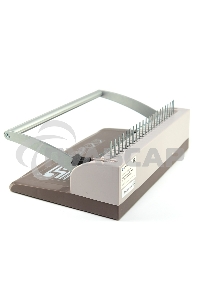 Переплетчик Heleos БП13пс коричневый (БП13ПСК) A4/перф.13л.сшив/макс.450л./пластик.пруж. (6-51мм)