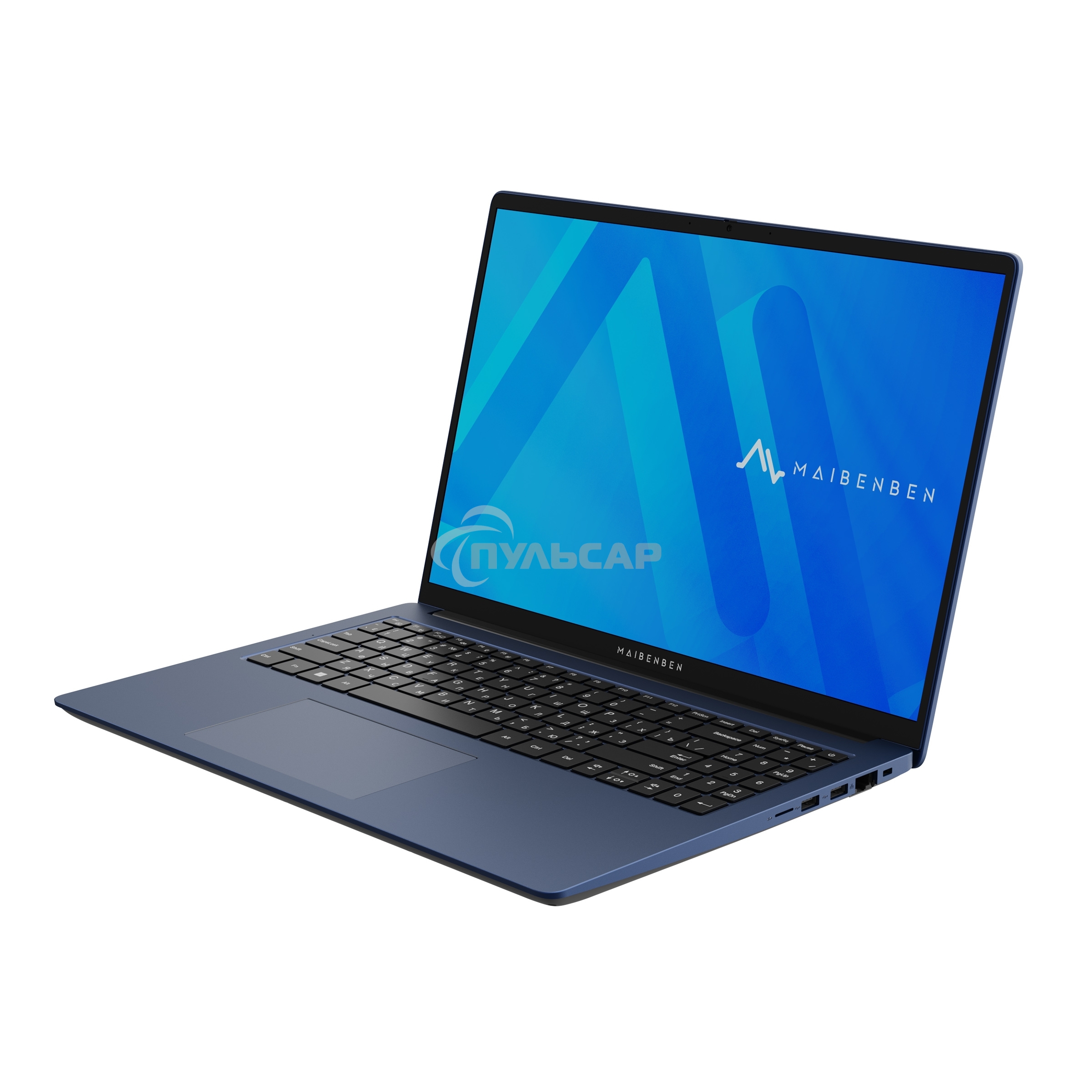 Ноутбук Maibenben M645 темно-синий M6451SP0HURE0 16