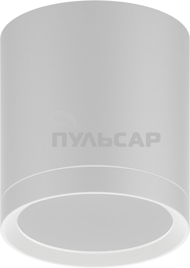 Светильник Gauss Overhead накл цил 6W 420lm 4100K 170-240V IP20 68*75мм белый с расс LED
