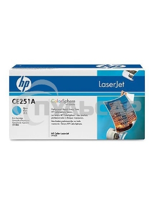 Картридж лазерный HP CE251A голубой для CLJ CM3530/CP3525 7000стр.