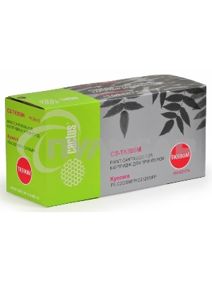 Картридж лазерный Cactus CS-TK590M пурпурный (5000 стр.) для Kyocera FS-C2026MFP/C2126MFP/C2526MFP/C2626MFP/C5250DN