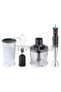 Блендер погружной Starwind SBS3432b 800Вт черный/красный