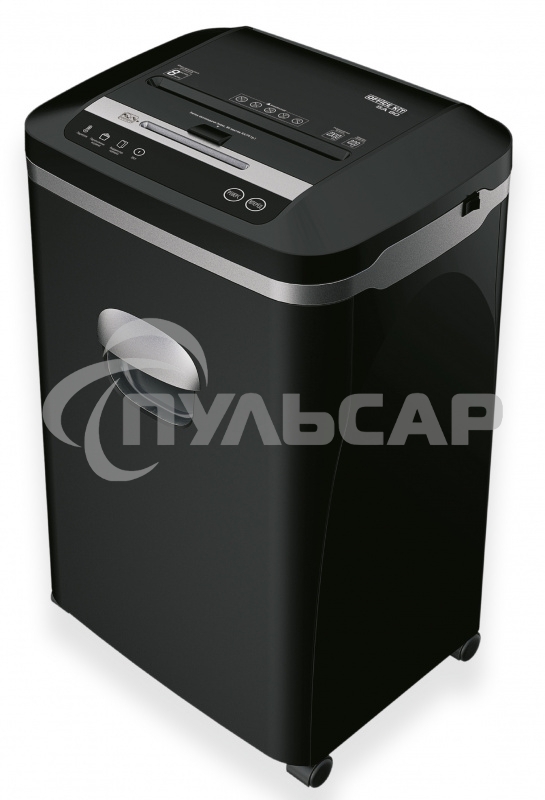 Шредер Office Kit SA80 2x10 (секр.P-5)/фрагменты/80лист./20лтр./скрепки/скобы/пл.карты/CD