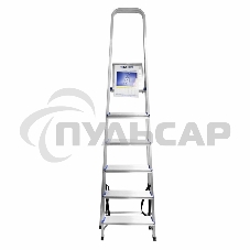Стремянка алюминиевая 6 ступенек Rexant 12-5043