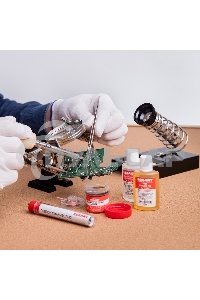 Набор для пайки Rexant К1 универсальный (припой, флюс ПК, флюс СКФ, канифоль, оплетка)