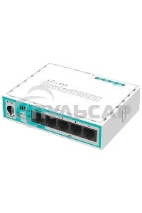 Маршрутизатор MikroTik RB750r2 hEX lite 5x10/100 Mbps