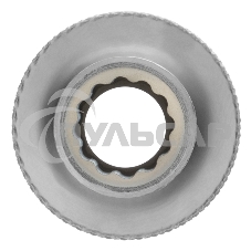 Головка торцевая, 8 мм, 12-гранная, CrV, под квадрат 1/2