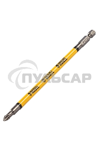 Набор бит PH2х150, сталь S2, круглый профиль, 5шт. Denzel