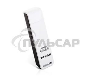 Сетевой адаптер TP-Link TL-WN821N Беспроводной USB адаптер 300Мбит/с стандарта N