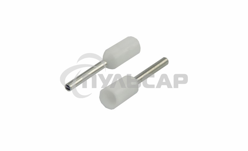 Наконечник штыревой втулочный изолированный F-8 мм 0.5 мм² (НШВи 0.5-8) белый Rexant